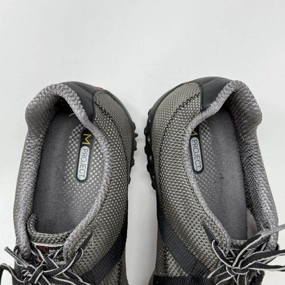 Footjoy M Project Golf Shoes Mens 8 W Wide Gray Black Spikeless 55247 - Picture 11 of 15